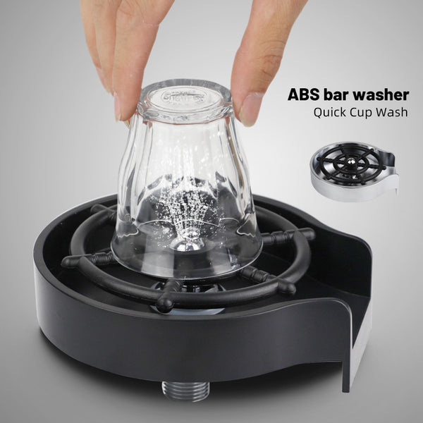 Bar Theke Tassenwaschmaschine Spüle Hochdruckspray Automatik Wasserhahn Kaffee Krug Waschtasse Werkzeug Küche