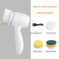 Elektrische Reinigungsbürste 4 in 1 Spinning Scrubber Handheld Electric Cordless Cleaning Brush Portable